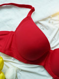 New Style Sexy Bras For Women Lingerie red Female Push Up Underwear Four season collection bra 2-piece set B6005
