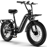 CYBERVELO EK12 1000W Electric Fat Tire Bike With Removable Battery