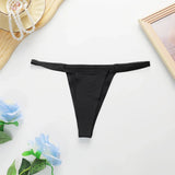 Women's New Multi-Color Invisible Casual Sexy Simple And Comfortable Solid Color Thong Underwear C359