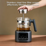 Full-Automatic Steam Tea Maker Intelligent Temperature Control Household Desktop Tea Brewer Set Modern Electric Wellness Teapot