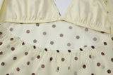 FDYOUI Y2K Bandage Polka Dot Crop Top Women 2026 Summer Sexy Halter Lace-up Camisoles Girls Chic Backless Tanks Tops Streetwear