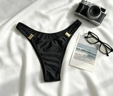 Push Up Bikini Micro Bikinis Set 2026 Womens Swimsuit Sexy Female Thong Swimwear Bathing Suit Solid Thong Biquini Swimming Suits