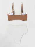 Strappy Bikini 2026 Women High Waist Swimsuit Sexy Swimwear Female Bathers Bathing Swimming Swim Suit Beachwear