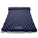 By Inflating Double Inflatable Camping Mattress Ultralight Sleeping Pad