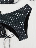 3 Pieces Triangle Halter Bikini 2026 Women & Beach Skirt Swimwear Female Printed Swimsuit Bathers Bathing Swimming Swim Suit