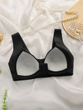 Full cup comfortable seamless bra front buckle easy to put on and take off bra without steel ring women bra sexy Lingerie B2861