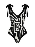 2026 String One Piece Swimsuit & Vent Skirt Padded Sexy Swimwear Women Bathing Suit Female Swimming Summer Beachwear Bodysuit