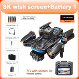 Lenovo Mi A14Pro Max 8K three Camera GPS Brushless Optical Flow Obstacle Avoidance Foldable Quadcopter RC Distance Drone ToysFPV