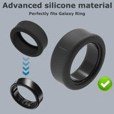 For Samsung Galaxy Ring Elastic Ring Case Anti-Drop Silicone Smart Ring Skin Cover for Galaxy Ring Size 5 6 7 8 9 10 11 12 13