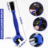 Motorcycle Bicycle Chain Clean Brush Gear Chain Brush Rim Care Tire Cleaning Brush Universal Motorcycle Clean Dirt Smart Amagi