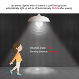 PIR Motion Sensor LED Light Bulb 12W E27 Smart Bulb Motion Activated ON/OFF Home Lights Lamp for Home Stair
