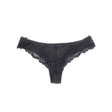 Womens Sexy Underwear Floral Lace Hollow Out Panties Cross Bandage Seamless Low Waist Lingerie Seduction Plus Size Panties Thong