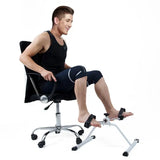 Metal Frame Pedal Exerciser Muscle Training Fully Assembled Exercise Pedals Arms Legs Trainer For Indoor