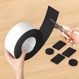 Anti-slip Furniture Pads Mute Mats DIY Bumper Damper Thick Non-Slip Pad Foot Cover Self Adhesive Table Chair Foot Protection Pad