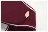 New Yoga Suit Women Color Blocked V-neck I Shape Sports Bra Fitness Clothes Summer Tight Running High Waist Leggings Tracksuit