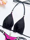 RUOTONSEPT 2026 New Sexy SolidBandage Bikini Set Women's Swimsuit Two-piece Triangle Swimwear Bathing Suit Brazilian Biquinis