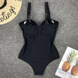 Underwired Bra Cup One Piece Swimsuit Women Swimwear Female Monokini Push Up Bather Bathing Suit Swim Beachwear Slim Bodysuit