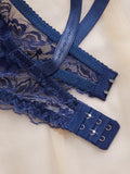 3Pcs Sexy Lace Women's Bra Crisscross Straps Underwire Push-Up Bralette Thin Soft Fashion Lingerie