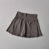 Women's High-Waisted Sports Short Skirt Anti-Glare A-Line Yoga Pants Skirt with Inner Lining for Fitness Cool Design