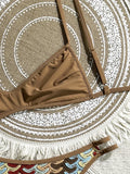 2026 Sexy Printed Crochet Bikini Female Swimsuit Women Swimwear Two-pieces Bikini Set High Leg Cut Bather Bathing Suit Swim Lady