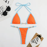 Sexy String Micro Mini Bikinis Set High Waist Swimsuit Thong Swimsuit Swimwear Biquini Conjunto De Bikini Tankini Beachwear