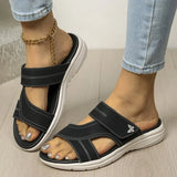 Fashion Ladies Wedge Heel Platform Women Summer Outdoor Low Heels Slipper Shoes  for women  ladies shoes