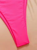 Halter Triangle String Bikinis 2026 Women Sexy Swimsuit Solid Stars Swimwear Female Bathers Bathing Swimming Swim Suit