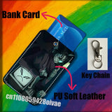 P-Pressure Sebastian Solace For ID Clips Credit Bank Bag Bus Meal Card Holder Cover Pocket Ornament Keychain