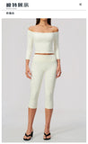 Fashion Mid Sleeve T-shirt Yoga Suits Tight Fitting Slim Sports Tops High Waist Peach Hip Mid Pants Gym Running Fitness Outfits