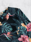 Ladies 2025 One-Piece High Collar Backless Fashionable Swimsuit Long Sleeve Suitable for Summer Beach And Swimming Pool
