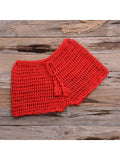 17 Colors Bikini Bottom Hollow Out Mini Shorts Swim Brief Women Swimwear Female Bather Brazilian Tanga Panties Underwear V7011