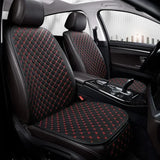 Universal Pu Leather Car Seat Cover Seat Back Soft Cushion Minimalism Seat Cushion Chair Carpet Pad Auto Interior Accessories