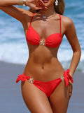 2026 Starfish Strappy String Thong Bikini Women Swimwear Female Sexy Swimsuit Solid Bathers Bathing Swimming Swim Suit Beachwear