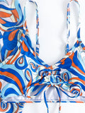 New Sexy 3 Pieces Suit for Women Neck Hanging Bikini Set+Cover-up Swimwear Sunproof Tankini High Waist Shorts Swimsuit Beachwear