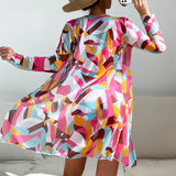 New Women's 3 Pieces Swimsuit Allover Print Tankini+Long Gauze Coat Cover-Up Swimwear High Waist Shorts Bathing Suit Beachwear