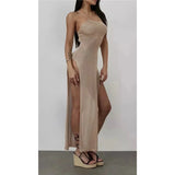 XS - L 12 Colors High Slit Crochet Knitted Tunic Beach Cover Up Cover-ups Beach Dress Beach Wear Beachwear Female Women V5316