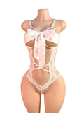 Sexy Lingerie Woman Lace Transparent Underwear Sexua Temptation Teddy Lingerie Deep V Open Bra Hot Dress Crotchless Bodysuits