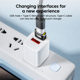 Elough USB To Type C OTG Adapter USB C Female to USB A Male Converter For PC Samsung Xiaomi 100W Fast Charging Adaptador USB 2.0