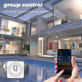16A Mini Wifi Switch DIY 2-way Control Breaker Timing Relay Smart Home Works With Tuya Smart Life App Alexa Alice Google Home