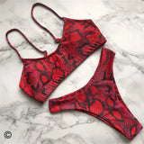 14 Color S - XL Sexy Leopard Bikini Women Swimwear Female Swimsuit Two-Pieces Bikini Set Brazilian Bather Bathing Suit Swim V871