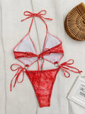 2026 Sexy Cowboy Monokini Swimsuit One Piece String Ring Link Swimwear Women Bathers Bathing Swimming Swim Suit Female Beachwear