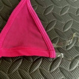 DEKA Sheer Mesh Mini Micro Bikini Set for Ladies Simple Transparent Swimsuit Strap Sensual Lingerie Beachwear Swimwear