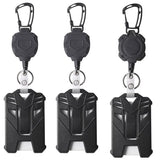 Retractable Badge Holder with ID Card Holder Case Clip