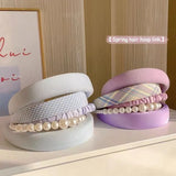3pcs Multicolor Elegant fabric Headband for Women Face Wash Hair Band Fashion Girls Hair Accessories