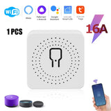 WIFI/ZigBee Smart Mini Smart Light Switch 2 Way Control Breaker Relay 16A Smart Life APP Voice Control For Tuya Alexa Google