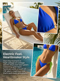 Heart-shaped Halter Micro Thong Bikini Female Swimsuit Women Swimwear Two-pieces Bikini Set Brazilian Bather Bathing Suit Swim