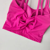 Women's yoga sports bra, shock-absorbing collection breast, beautiful back, fitness quick drying training vest