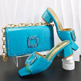 doershow Women Shoes and Bags To Match Set Italy Party Pumps Italian Matching Shoe and Bag Set for Party shoes! HE1-1