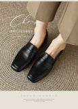 Style Spring Autumn Versatile British Style Flat Shoes Women's Vintage Leather Pumps High Heel Shoes Summer Season 2026