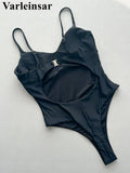 Sexy Extreme String Mini Micro Thong Women Swimwear One Piece Swimsuit Female Underwired Backless Bather Bathing Suit Swim V7516